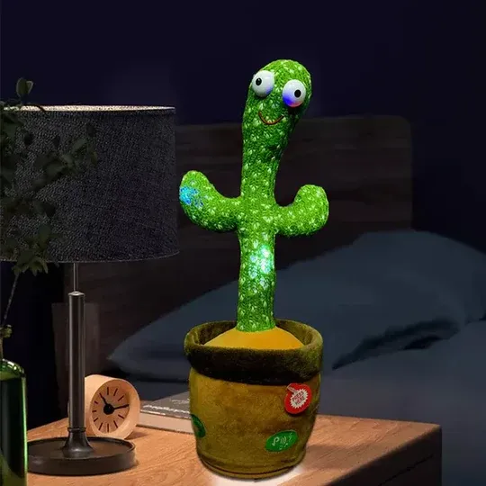 Cute Dancing and Talking Cactus Toy - Image 2